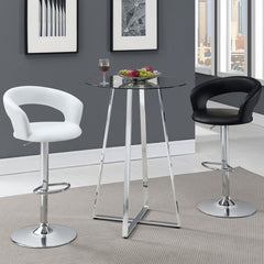 Zanella Silver Bar Table
