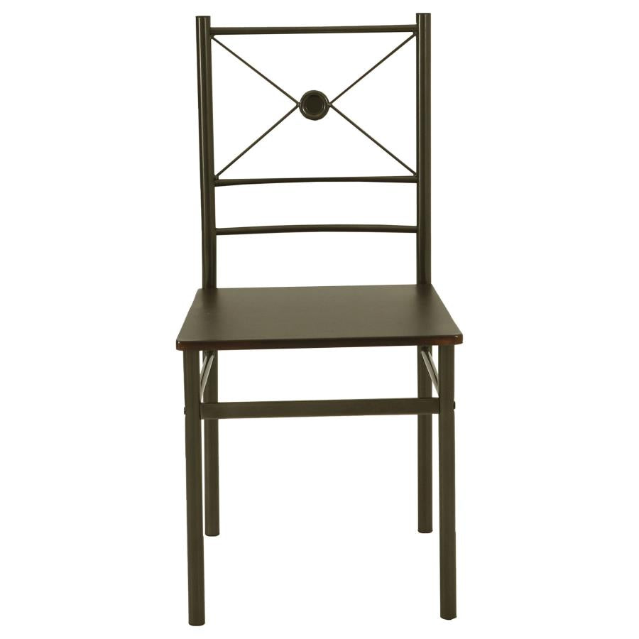 Anna Brown 5 Pc Dining Set