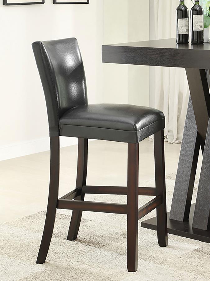 Alberton Black Bar Stool