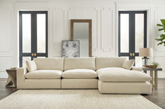 Elyza 3-Piece Sectional with Ottoman - PKG012966