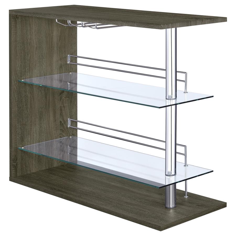 Prescott Grey Home Bar