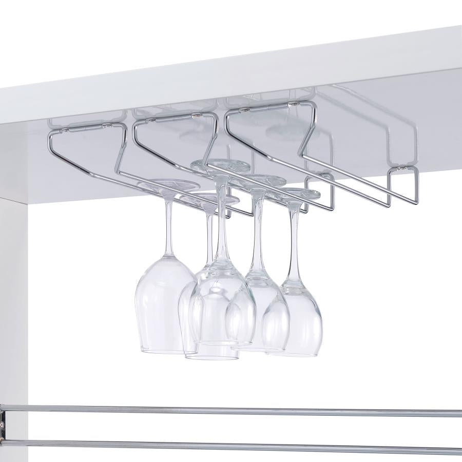 Prescott White Home Bar