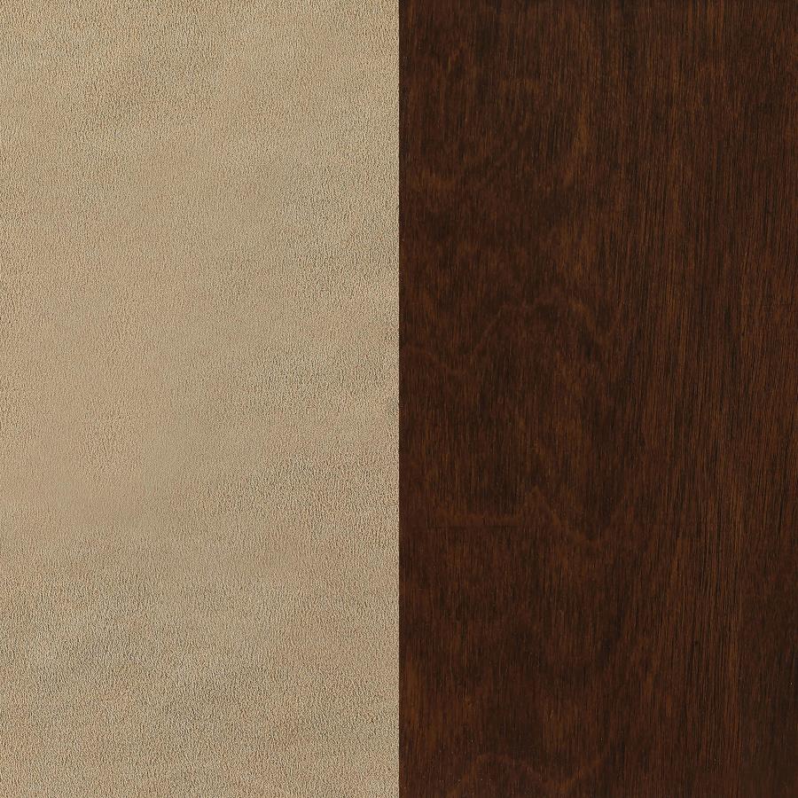 Marietta Brown 5 Pc Game Table Set