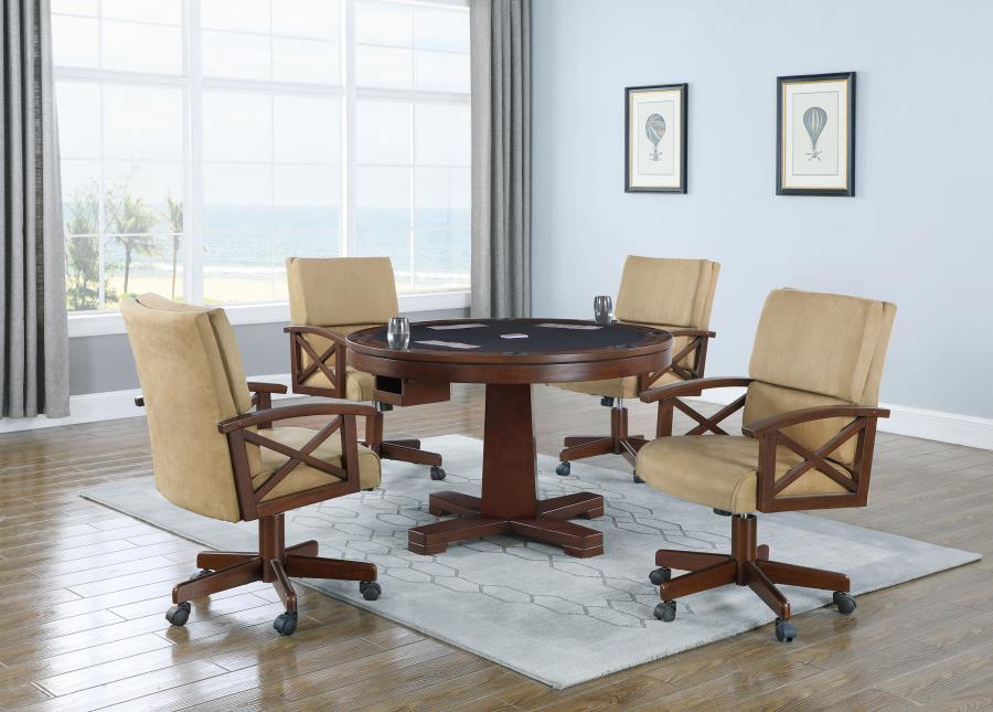 Marietta Brown Game Table