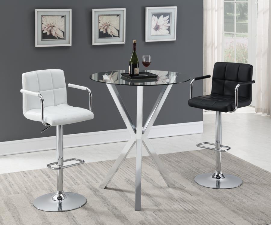 Denali Silver Bar Table