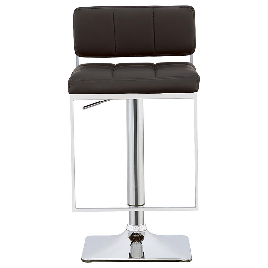 Alameda Black Adjustable Bar Stool
