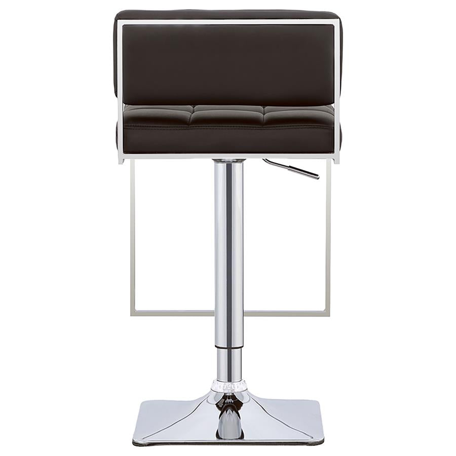 Alameda Black Adjustable Bar Stool