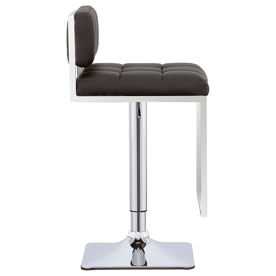 Alameda Black Adjustable Bar Stool