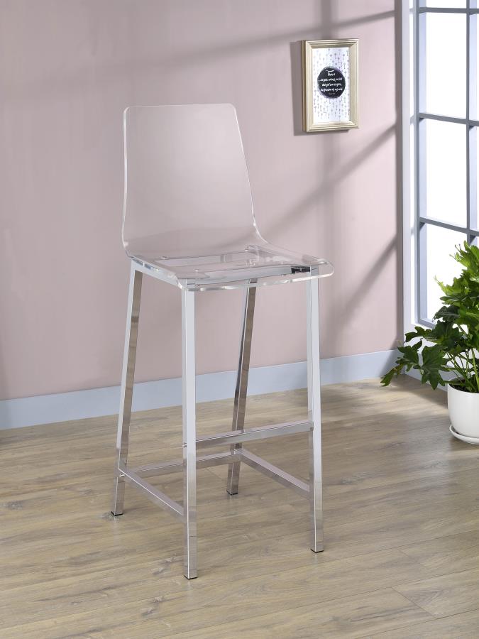 Juelia Clear Bar Stool