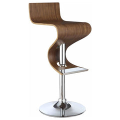 Covina Brown Adjustable Bar Stool