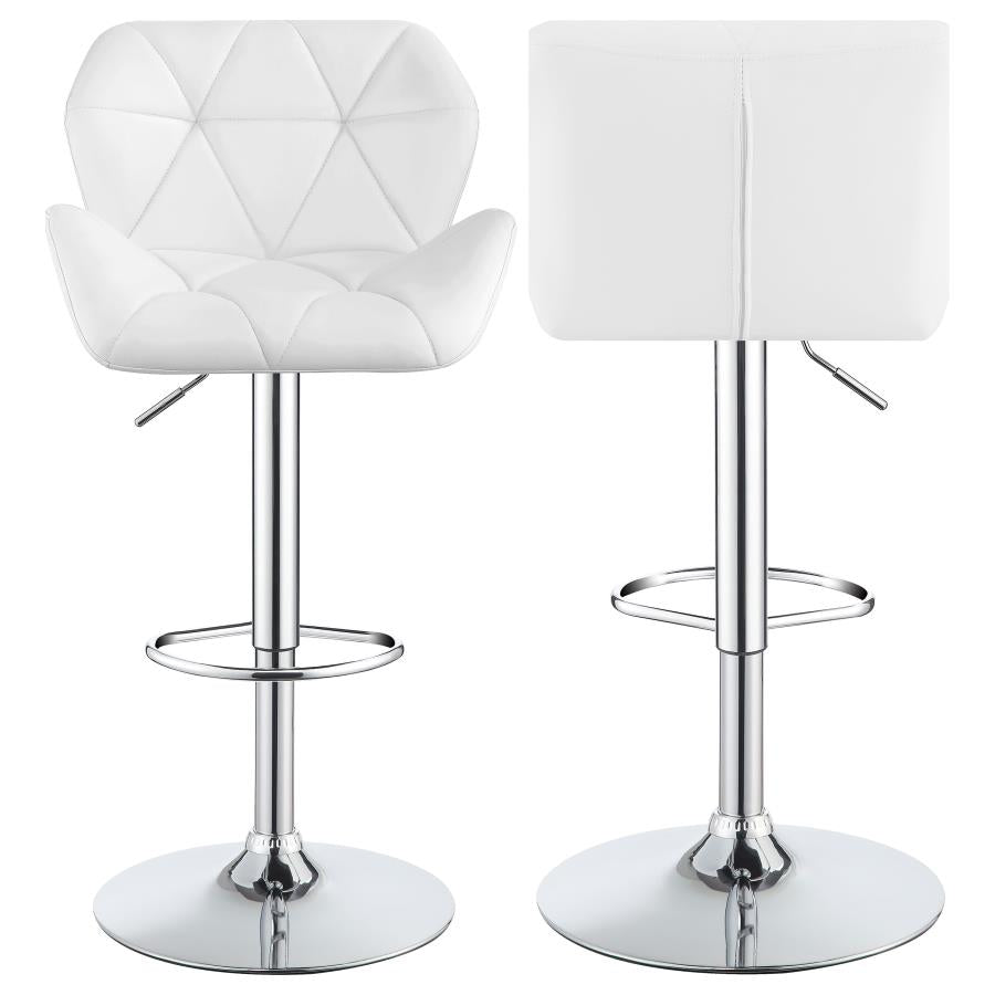 Berrington White Adjustable Bar Stool
