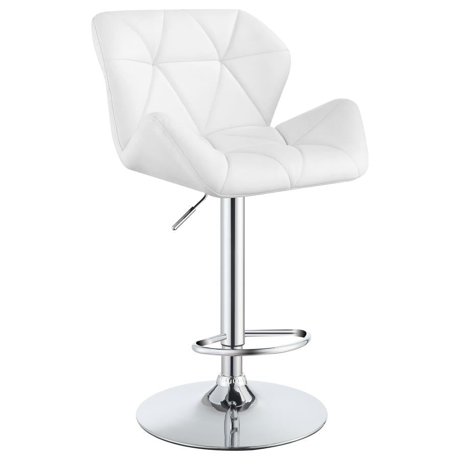 Berrington White Adjustable Bar Stool