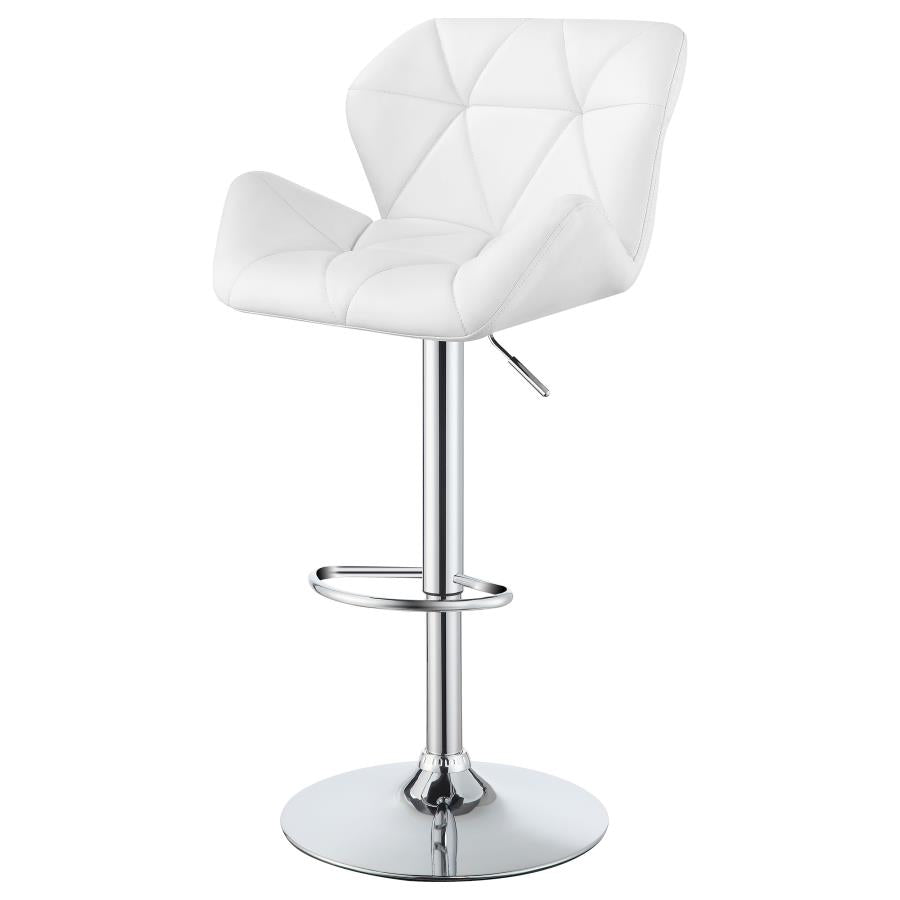Berrington White Adjustable Bar Stool