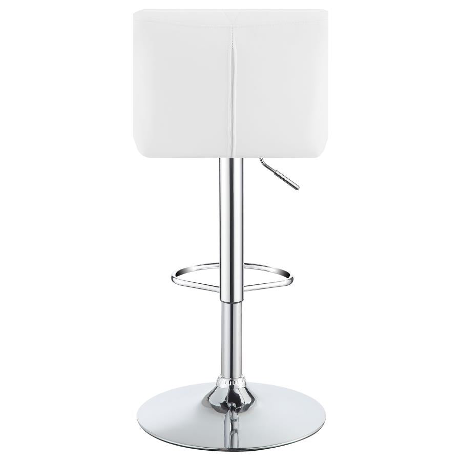 Berrington White Adjustable Bar Stool