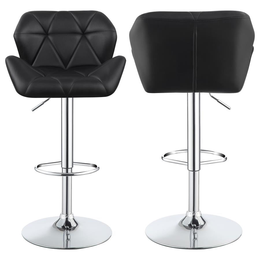 Berrington Black Adjustable Bar Stool