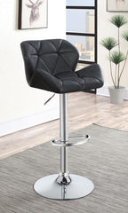 Berrington Black Adjustable Bar Stool