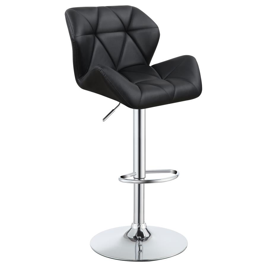 Berrington Black Adjustable Bar Stool