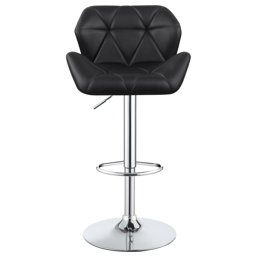 Berrington Black Adjustable Bar Stool