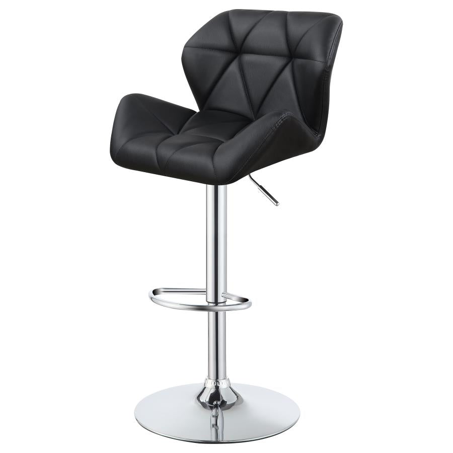 Berrington Black Adjustable Bar Stool