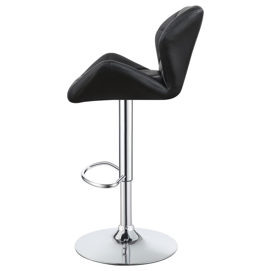 Berrington Black Adjustable Bar Stool
