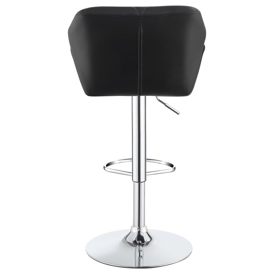Berrington Black Adjustable Bar Stool