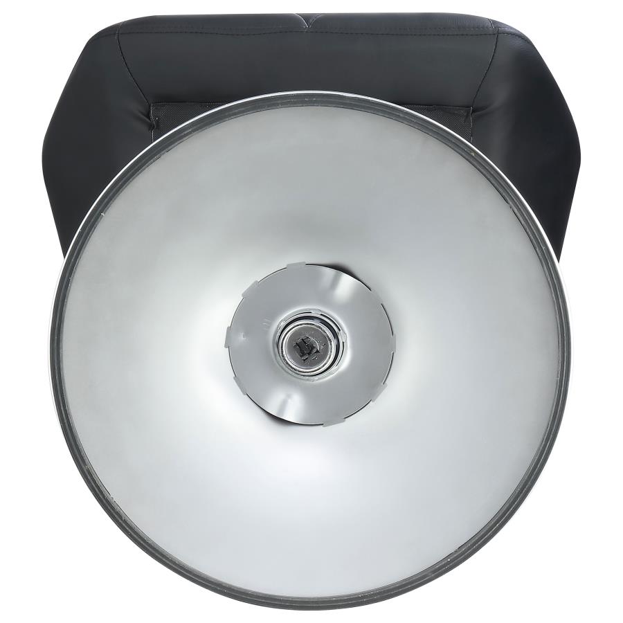 Berrington Black Adjustable Bar Stool