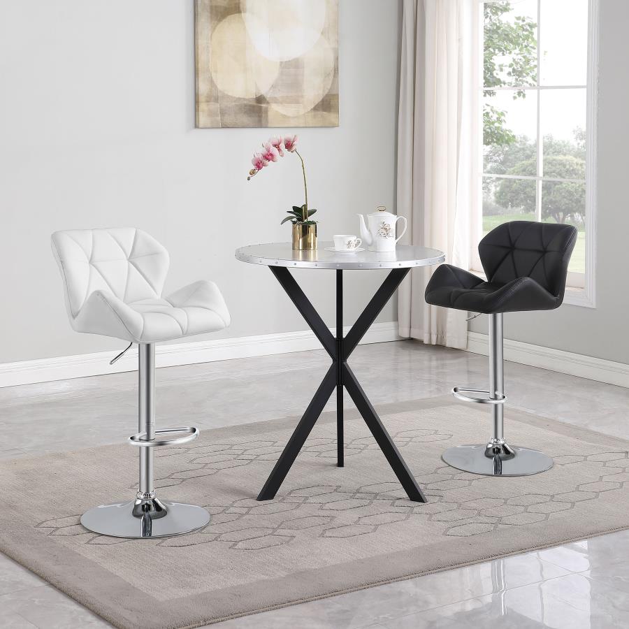Berrington Black Adjustable Bar Stool
