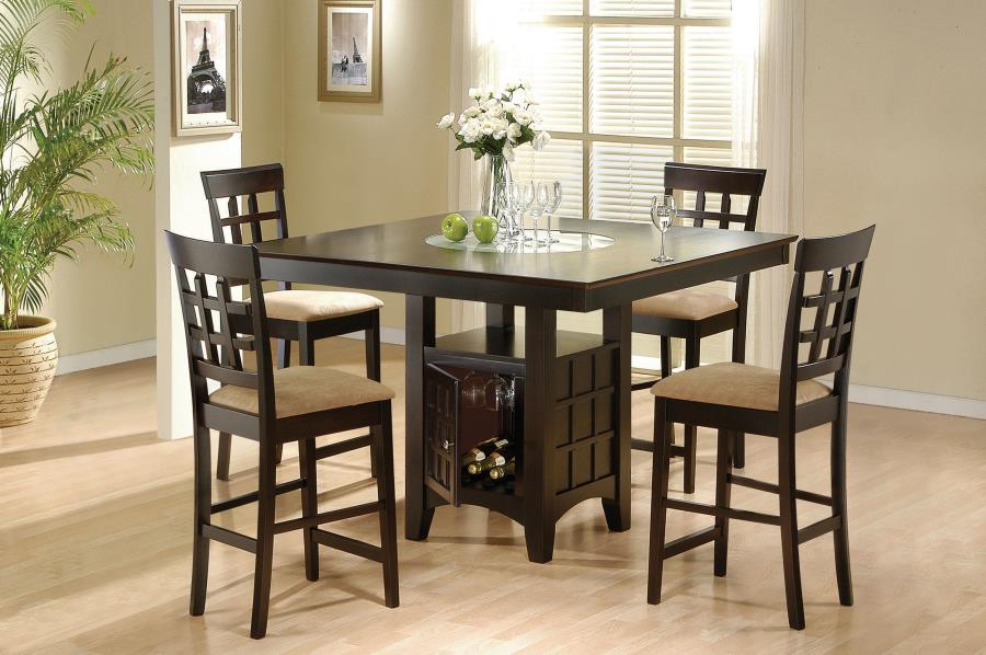 Gabriel Brown 5 Pc Counter Height Dining Set