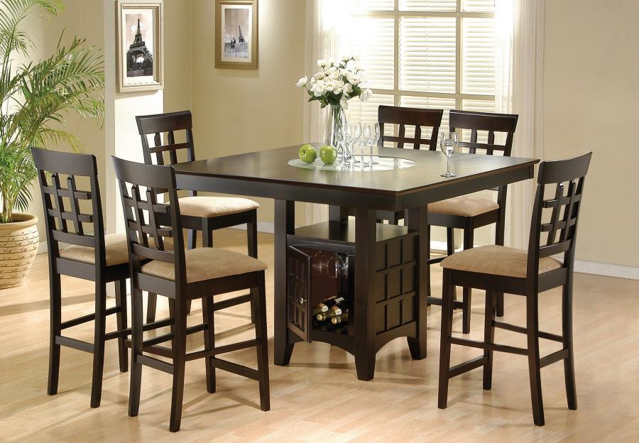 Gabriel Brown 7 Pc Counter Height Dining Set
