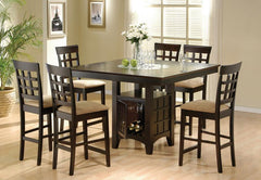 Gabriel Brown 7 Pc Counter Height Dining Set