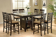 Gabriel Brown 3 Pc Counter Height Dining Set