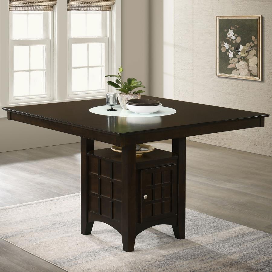 Gabriel Brown Counter Height Dining Table
