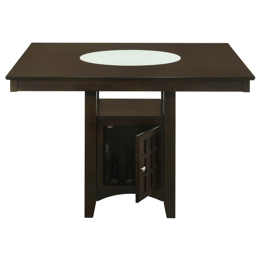 Gabriel Brown Counter Height Dining Table