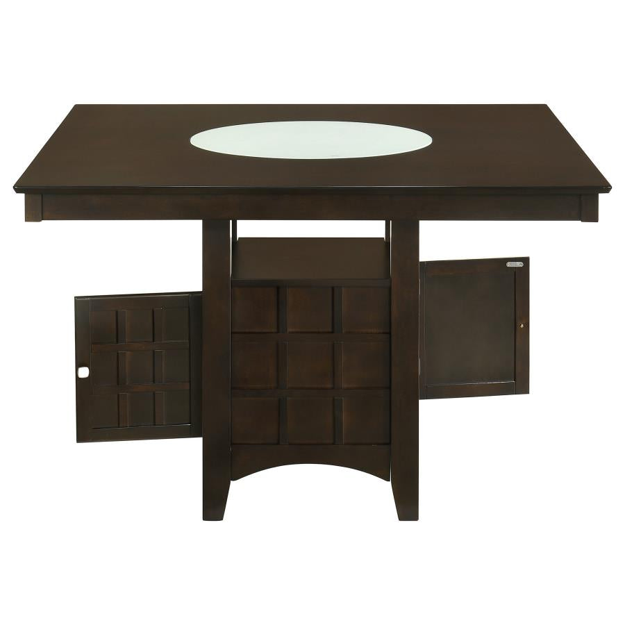 Gabriel Brown Counter Height Dining Table
