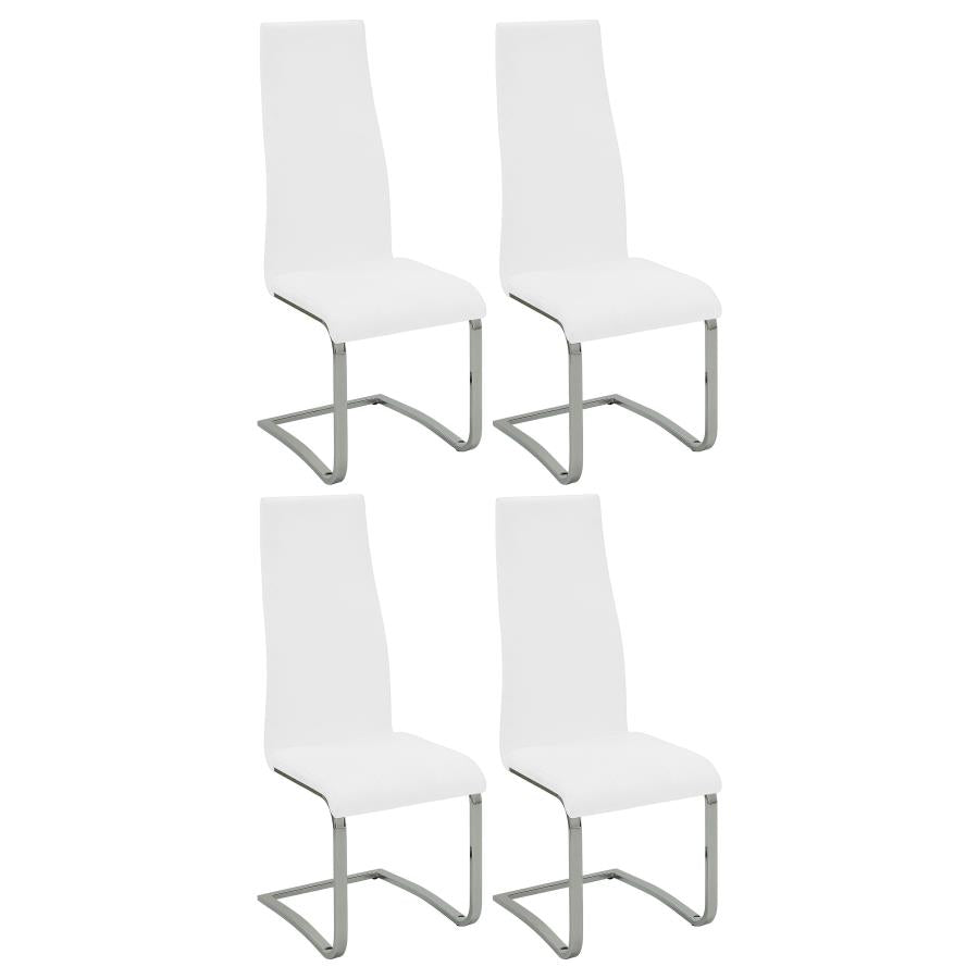 Montclair White Side Chair