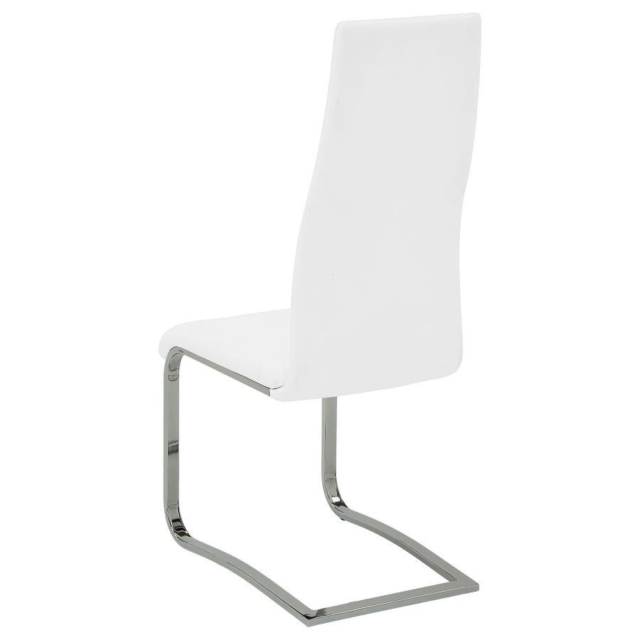 Montclair White Side Chair