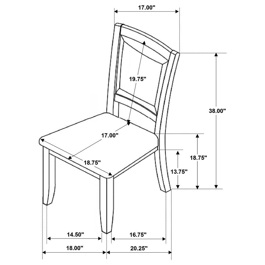 Nelms Brown Side Chair