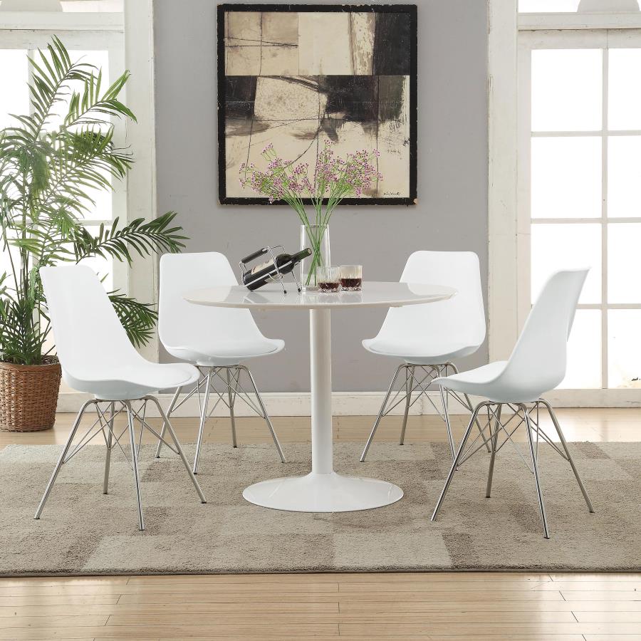 Juniper White Side Chair