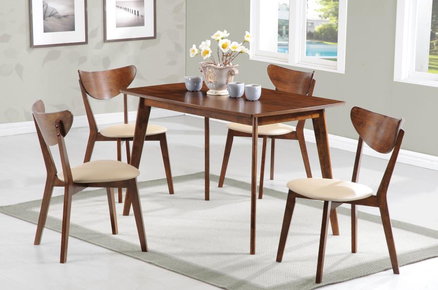 Kersey Brown 5 Pc Dining Set