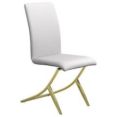 Carmelia White Side Chair
