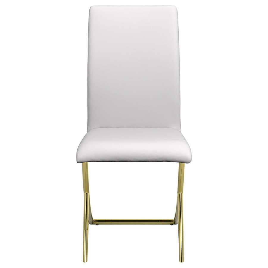 Carmelia White Side Chair