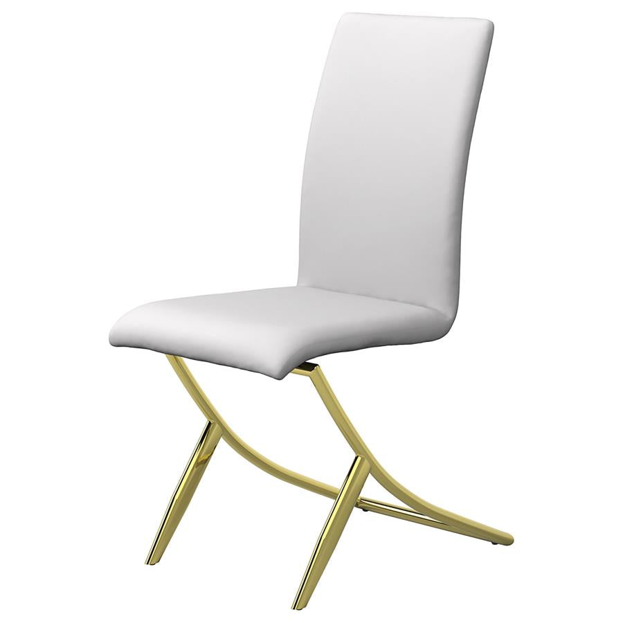 Carmelia White Side Chair