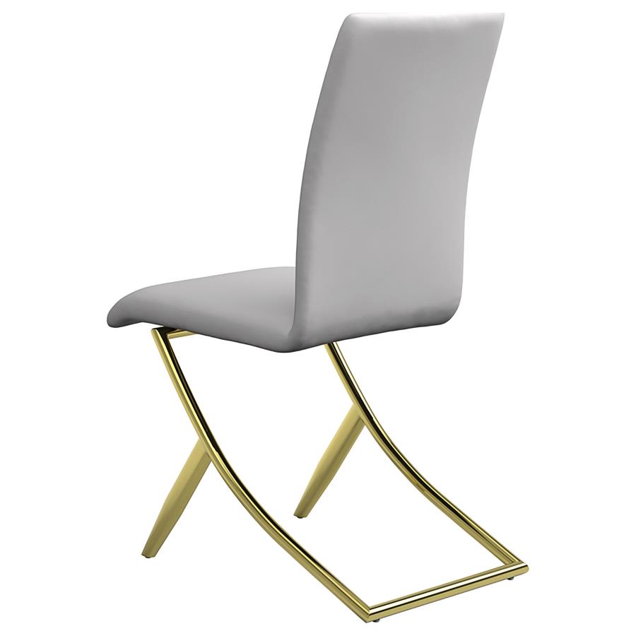 Carmelia White Side Chair