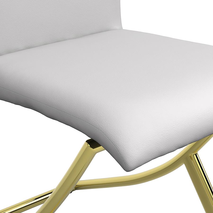 Carmelia White Side Chair