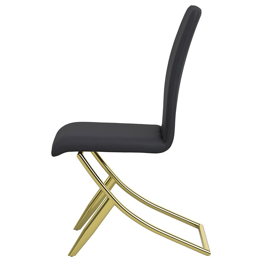 Carmelia Black Side Chair
