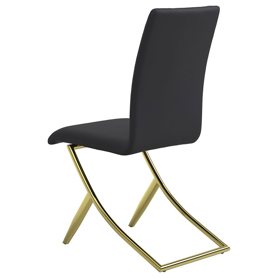 Carmelia Black Side Chair