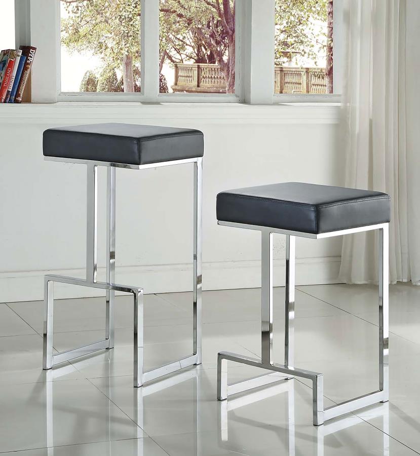 Gervase Black Bar Stool