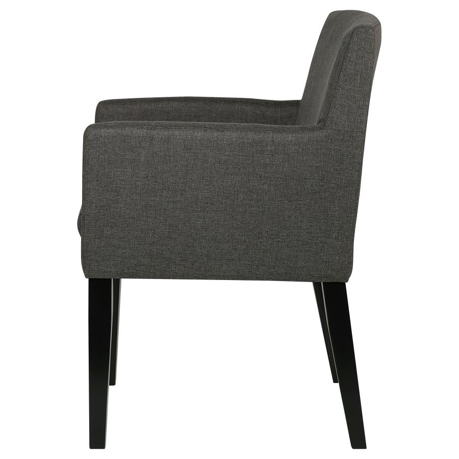 Catherine Grey Arm Chair
