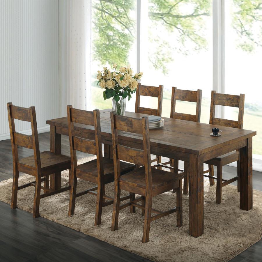 Coleman Brown 7 Pc Dining Set