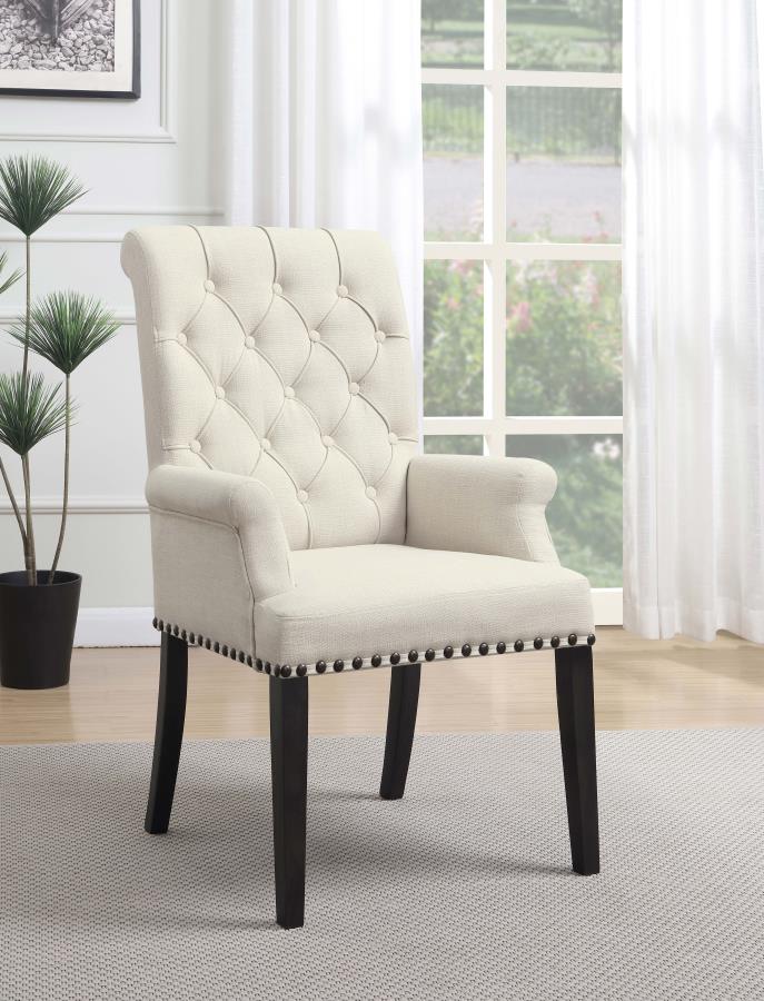 Alana Beige Arm Chair